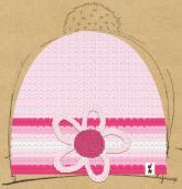 konfigurierte Mütze rosa